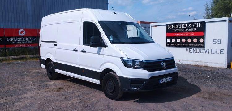 VOLKSWAGEN CRAFTECRAFTER VAN 35 L3H3 11M3 TRAC 2,0 TDI BLANC GX-034-HS