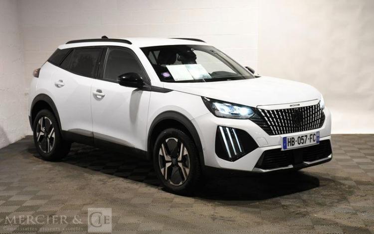 PEUGEOT 2008 ALLURE HYBRID 145CH e-DCI BLANC HB-057-FC