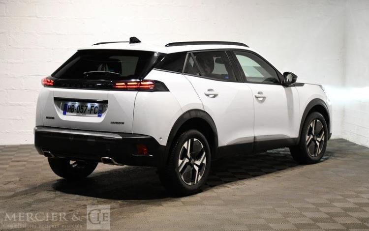 PEUGEOT 2008 ALLURE HYBRID 145CH e-DCI BLANC HB-057-FC