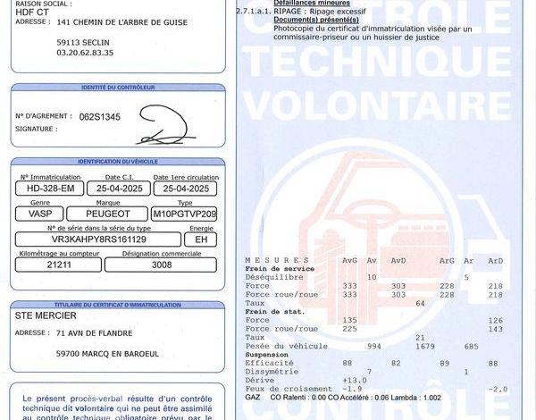 PEUGEOT 3008 SOCIETE 1.2 145H 135ch MHEV GT E-DCS6 BLEU HD-328-EM