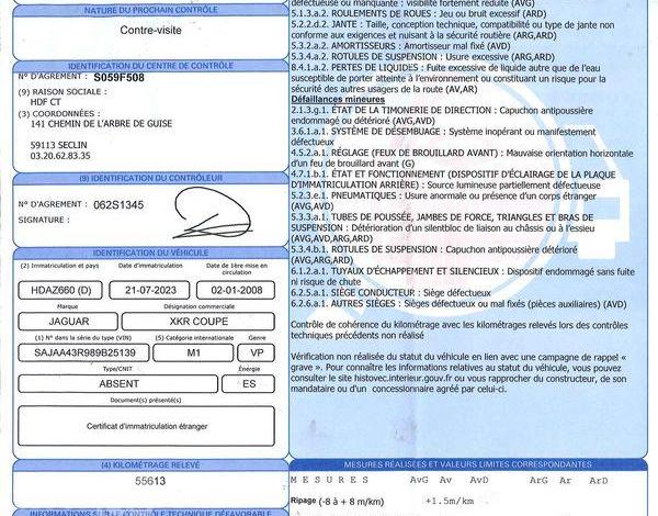 JAGUAR XKR COUPE SURALIMENTE 4.2 415 BVA BLEU MEMW1711