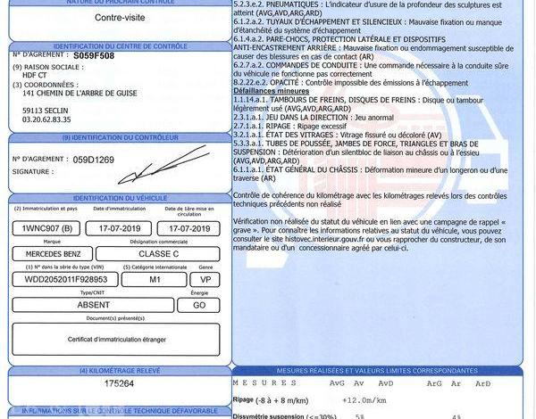 MERCEDES CLASSE C BREAK 1.6 200 D 160 AVANTGARDE LINE GRIS 1WNC907