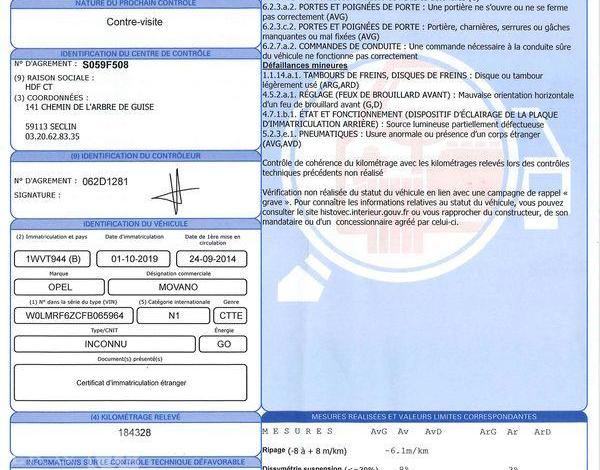 OPEL MOVANO FOURGON 2.3 CDTI 163 3T5 L3H2 CLIM GRIS 1WVT944