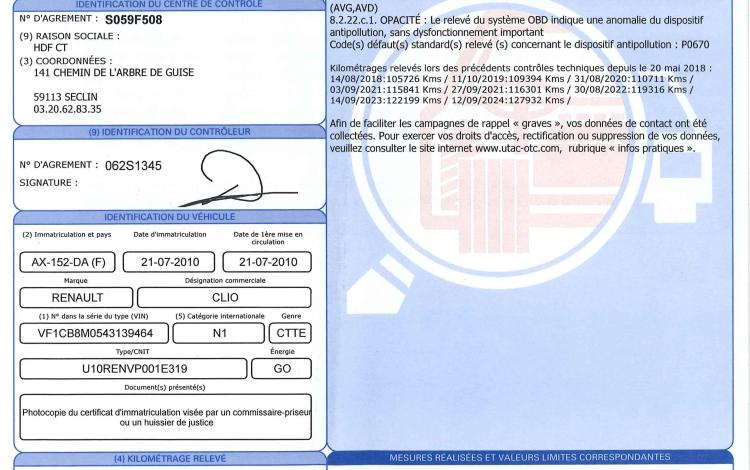 RENAULT CLIO II SOCIETE 1.5 DCI 65 BLEU AX-152-DA