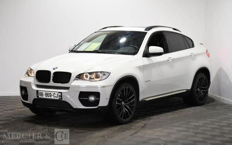 BMW X6 5.0 I v8 405 EXCLUSIVE XDRIVE BVA BLANC BB-869-CJ