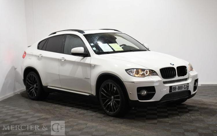 BMW X6 5.0 I v8 405 EXCLUSIVE XDRIVE BVA BLANC BB-869-CJ