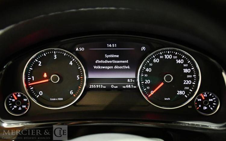 VOLKSWAGEN TOUAREG 3.0 TDI 240 CARAT EDITION 4MOTION TIPTRONIC NOIR BE-913-MA