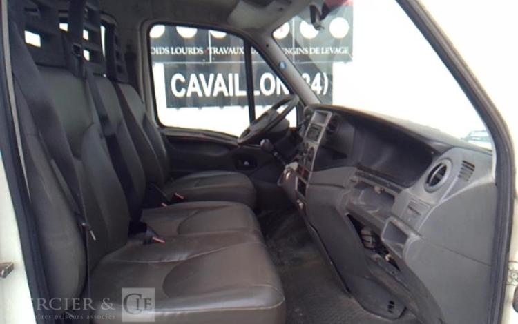 IVECO 35C13 BENNE DOUBLE CABINE BLANC BL-643-WY