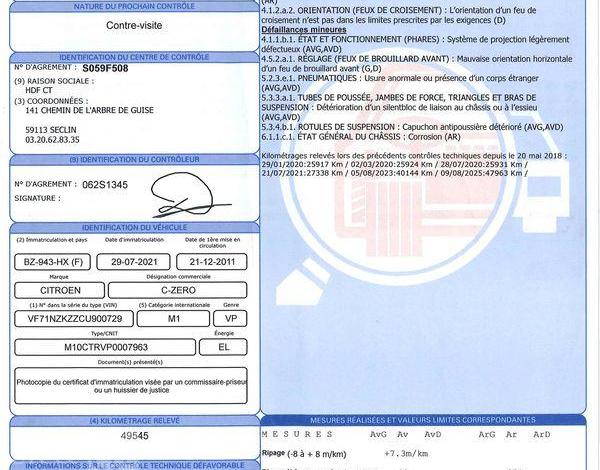 CITROEN C-ZERO ELECTRIC 65 14.5KWH AIRDREAM BVA  BZ-943-HX