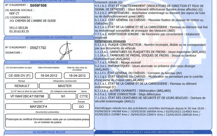 RENAULT MASTER 2.3 DCI 100 33 L2H2 CONFORT BLANC CE-505-DV