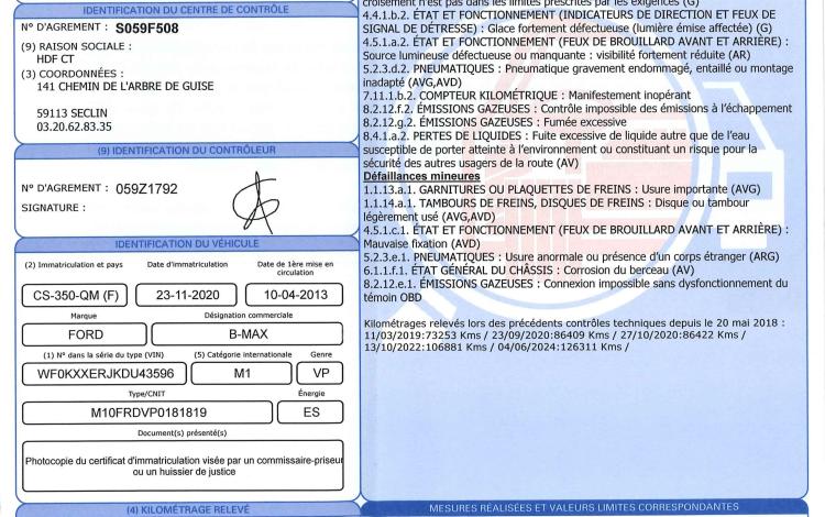 FORD B-MAX 1,0 ECOBOOST 120 TITANIUM GRIS CS-350-QM