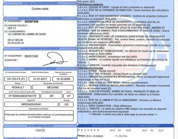 RENAULT MEGANE CC 1.9 DCI 115CH EXCEPTION GRIS DA-723-FX