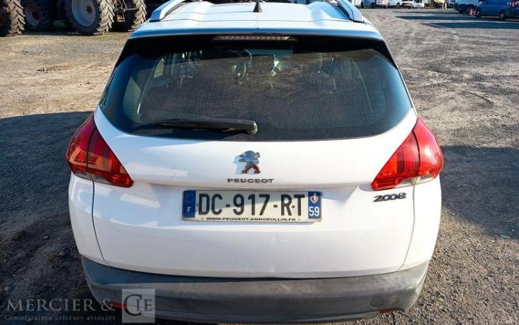 PEUGEOT 2008 1,4 HDI 16V 68CV ACTIVE – DIESEL – 249356 KMS – ANNEE 2014 BLANC DC-917-RT