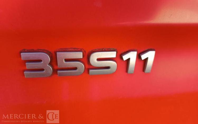 MULTITEL DAILY 35S11 AVEC NACELLE MULTITEL 160ALUDS 16M – DIESEL – ANNEE 2014 ROUGE DD-933-RG