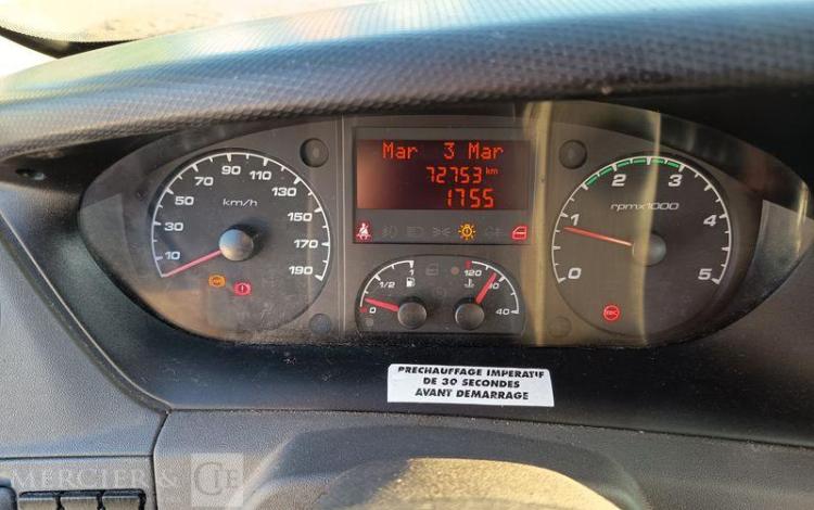 MULTITEL DAILY 35S11 AVEC NACELLE MULTITEL 160ALUDS 16M – DIESEL – ANNEE 2014 ROUGE DD-933-RG