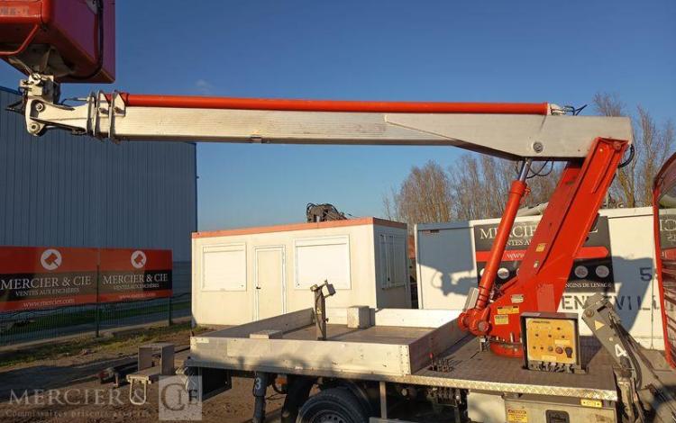 MULTITEL DAILY 35S11 AVEC NACELLE MULTITEL 160ALUDS 16M – DIESEL – ANNEE 2014 ROUGE DD-933-RG
