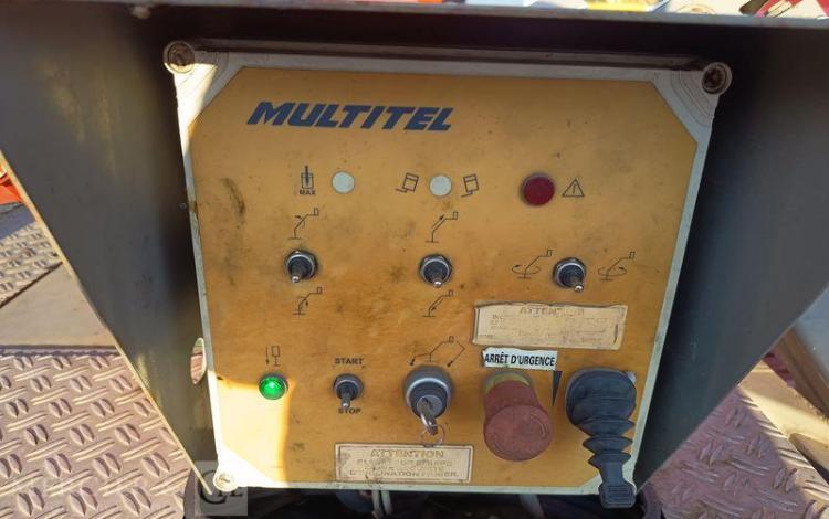 MULTITEL DAILY 35S11 AVEC NACELLE MULTITEL 160ALUDS 16M – DIESEL – ANNEE 2014 ROUGE DD-933-RG