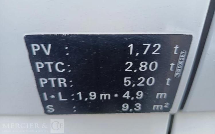 VOLKSWAGEN TRANSPORTER T5 PHASE 2 (7E) Fourgon 2.0 TDI- POUR PIECES SANS CG – PAS DE REGUL BLANC DD-957-ZT