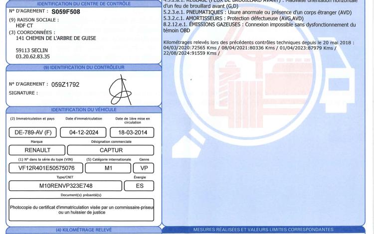 RENAULT CAPTUR 1,2 TCE 120CH INTENS EDC ORA DE-789-AV