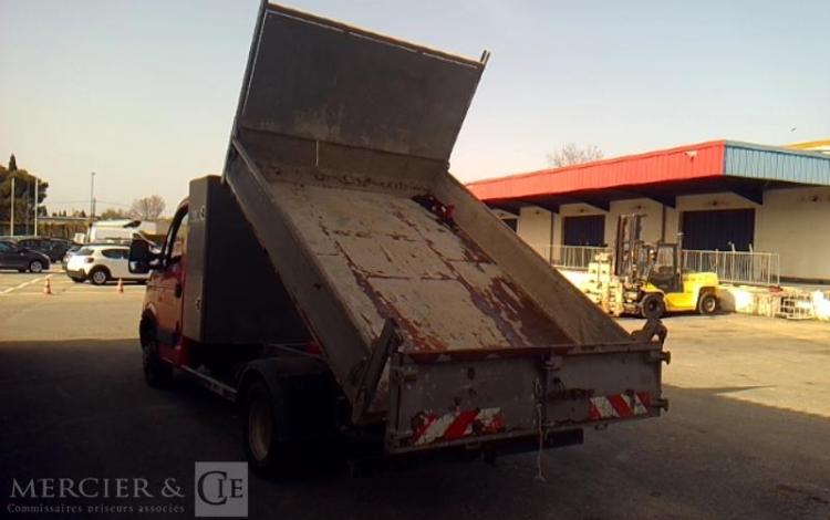 IVECO 35C13 BENNE SIMPLE CABINE COFFRE ROUGE DH-452-PK