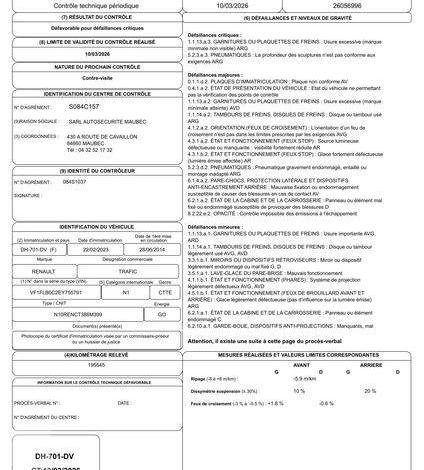 RENAULT TRAFIC L1H2 1,6 DCI90 EXTRA R BLANC DH-701-DV