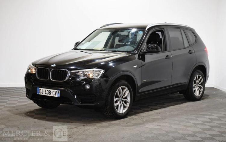 BMW X3 1,8 D 150 LOUNGE PLUS S DRIVE BVA NOIR DJ-438-CV
