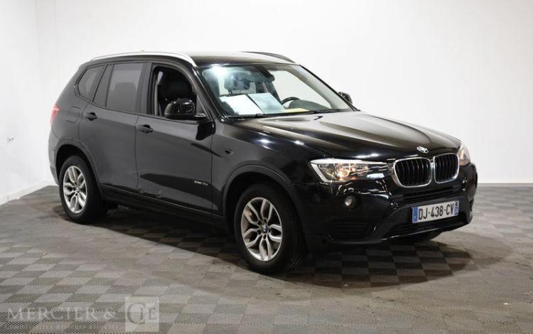 BMW X3 1,8 D 150 LOUNGE PLUS S DRIVE BVA NOIR DJ-438-CV