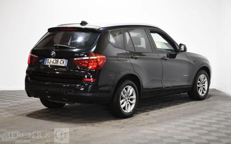BMW X3 1,8 D 150 LOUNGE PLUS S DRIVE BVA NOIR DJ-438-CV
