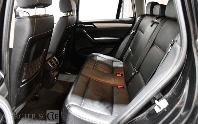 BMW X3 1,8 D 150 LOUNGE PLUS S DRIVE BVA NOIR DJ-438-CV