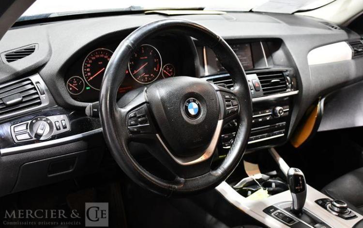 BMW X3 1,8 D 150 LOUNGE PLUS S DRIVE BVA NOIR DJ-438-CV