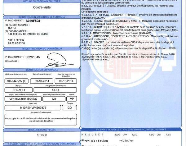 RENAULT CLIO DCI 90 CH BLANC DK-944-VW