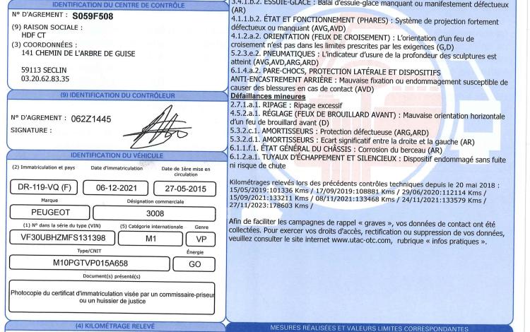 PEUGEOT 3008 1.6 BLUEHDI 120 ALLURE BLANC DR-119-VQ