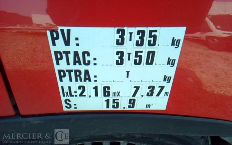 MULTITEL 35-110 NACELLE SUR VL 16M 160 ALU 4284H AN2015 ROUGE DS-412-CW