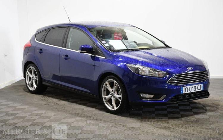 FORD FOCUS 1.0 SCTI ECOBOOST 125ch TITANIUM BLEU DY-019-KJ