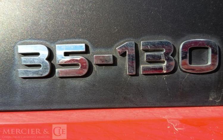 IVECO DAILY 35C13 BENNE AVEC COFFRE ACIER DIESEL – 171620 KMS – ANNEE 2016 ROUGE EB-651-DA