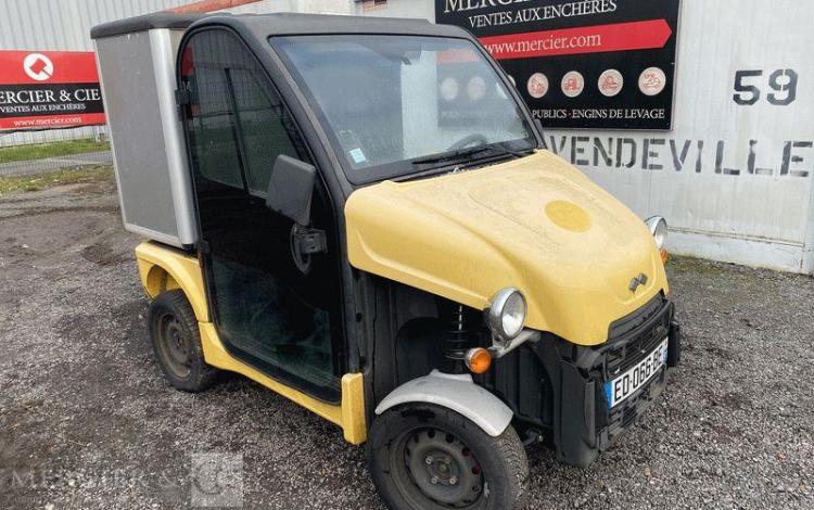 LIGIER QUADEO BE SUN ELECTRIQUE 11CV BOITE AUTO JAUNE ED-066-BE
