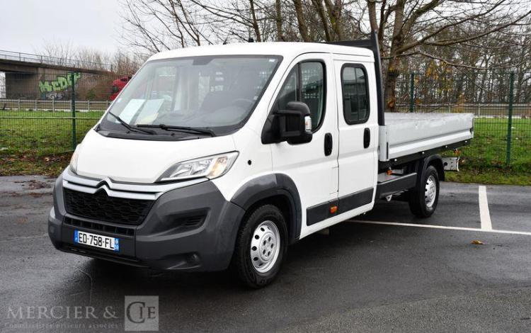 CITROEN JUMPER PLATEAU 2,2 HDI 150ch DOUBLE CABINE BLANC ED-758-FL