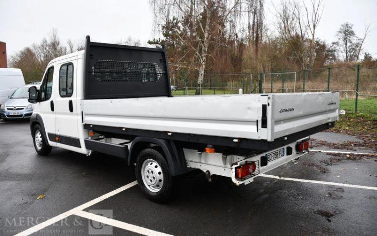 CITROEN JUMPER PLATEAU 2,2 HDI 150ch DOUBLE CABINE BLANC ED-758-FL