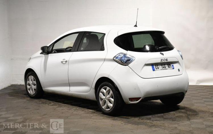 RENAULT ZOE R90 ZE 90 58PPM 40KWH CHARGE-NORMALE LIFE BVA BLANC EG-146-NM