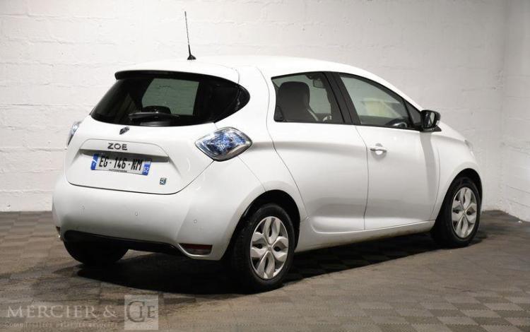 RENAULT ZOE R90 ZE 90 58PPM 40KWH CHARGE-NORMALE LIFE BVA BLANC EG-146-NM