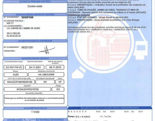 AUDI A4 2.0 TDI 150cv BUSINESS LINE GRIS EG-557-PW