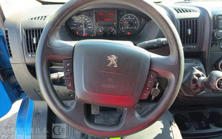 PEUGEOT BOXER  III Phase 3 Fourgon 335 L2H1 2.0 BlueHDi 16V  S&S 163 cv – ANNEE 2016 BLEU EH-077-NE