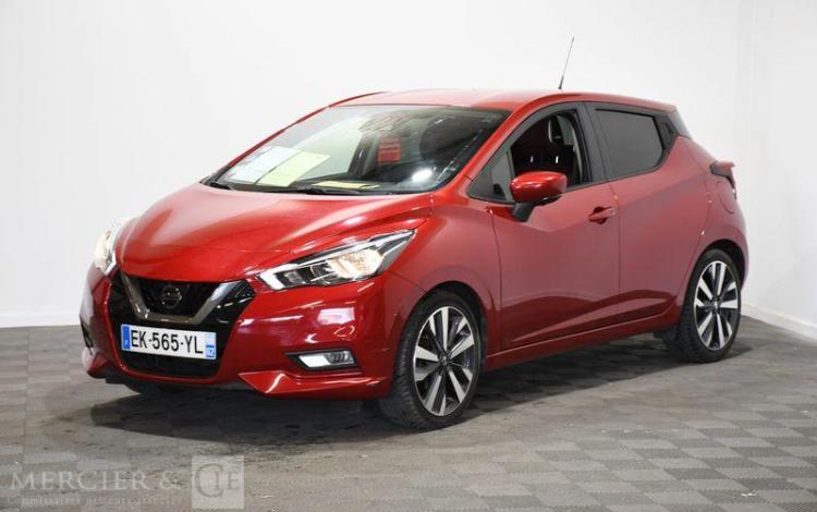 NISSAN MICRA 0,9 IG-T 90 TEKNA ROUGE EK-565-YL