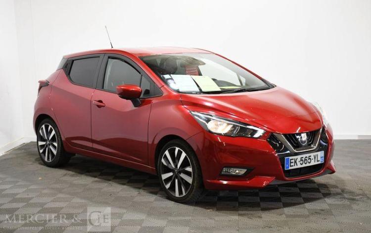 NISSAN MICRA 0,9 IG-T 90 TEKNA ROUGE EK-565-YL