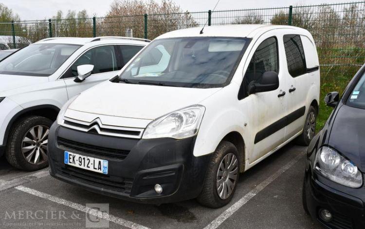 CITROEN BERLINGO PHASE 2 L1 1.6 BLUEHDI 75 CV BLANC EK-912-LA