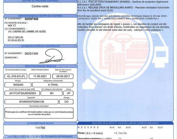 NISSAN X-TRAIL 1.6 DCI 130 N-CONNECTA 2WD BLANC EL-379-EG