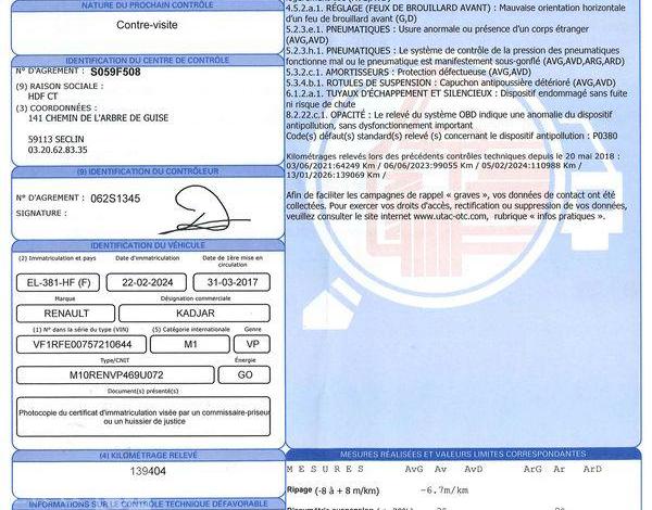 RENAULT KADJAR 1.5 DCI 110CH ECO ENERGY INTENS NOIR EL-381-HF