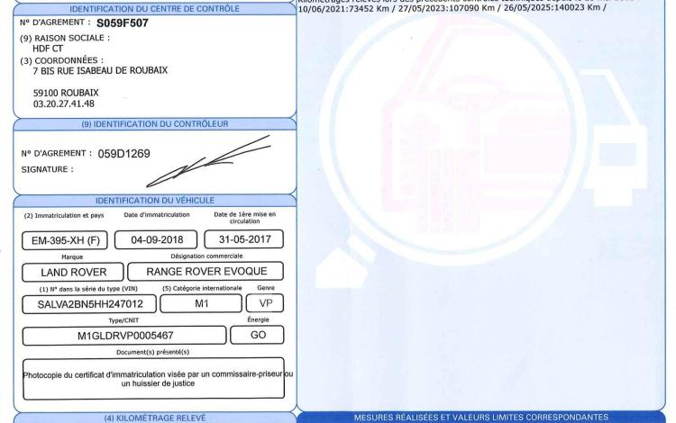 LAND ROVER EVOQUE 2,0 TD4 180 HSE 4WD BVA GRIS EM-395-XH