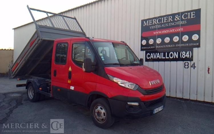 IVECO 35-120 BENNE DOUBLE CABINE ROUGE EN-027-FN