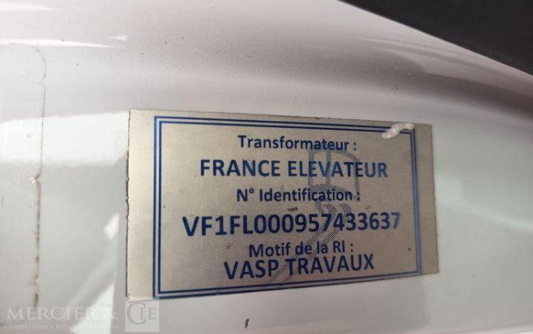 RENAULT TRAFIC 1,6 DCI 16V 120 CV AVEC NACELLE 091F – 9 M – 630 HEURES BLANC EN-947-BW